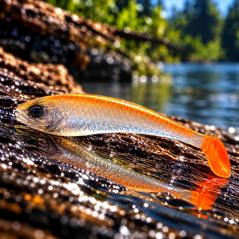 Fight Fish 8cm NEON Gold