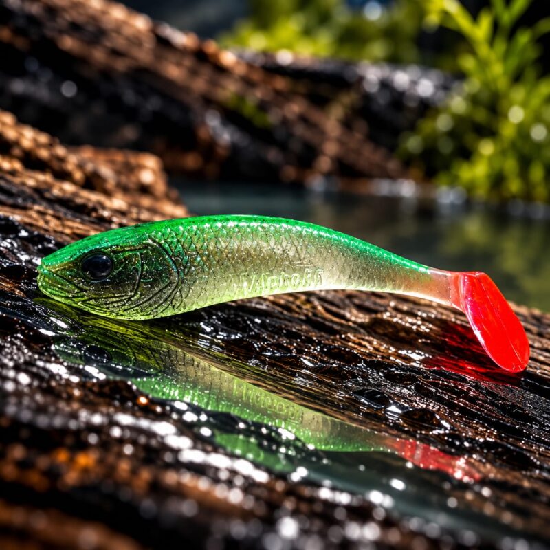 Fight Fish 8cm NEON Zielony