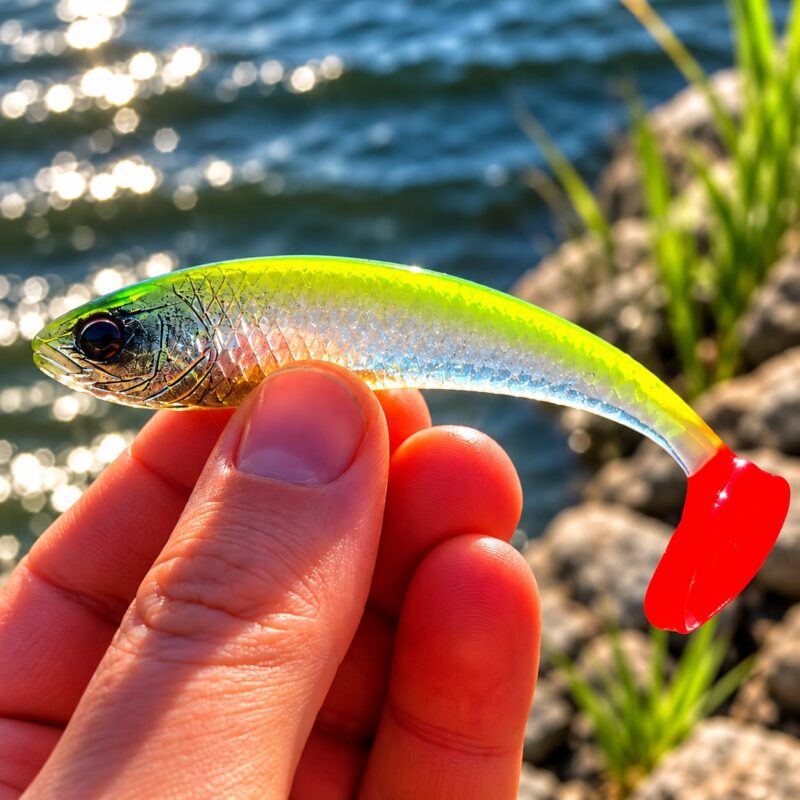Fight Fish 10cm NEON Żółty